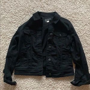 Black Jean Jacket